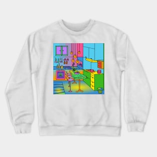 Indoors 70 (Style:1) Crewneck Sweatshirt